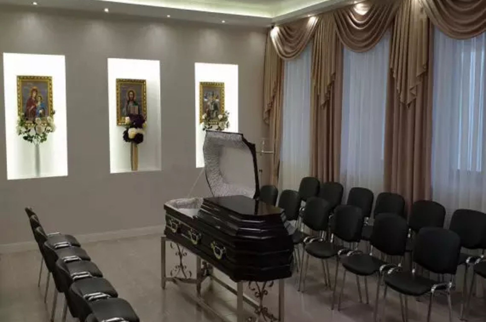 траурна зала - благоустрій могил